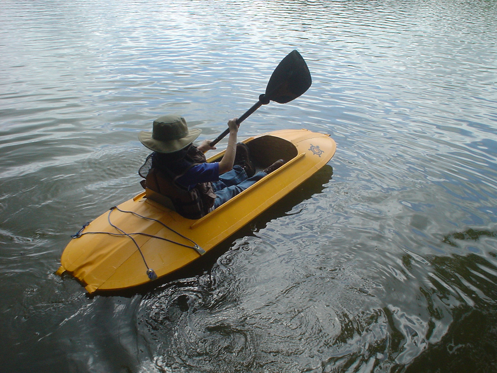 Folding Kayak Plans http://boysdad.com/archives/3710